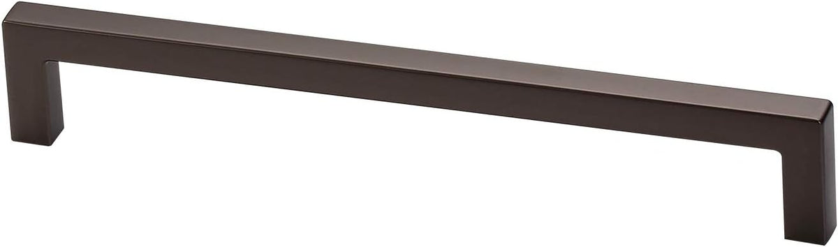 Flat Black 5 Inch Cabinet Drawer Handle Pulls 10 Pack Y633927