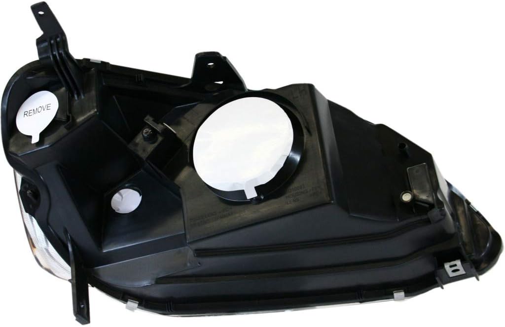 Honda Civic Headlight Assembly Pair Coupe F4984