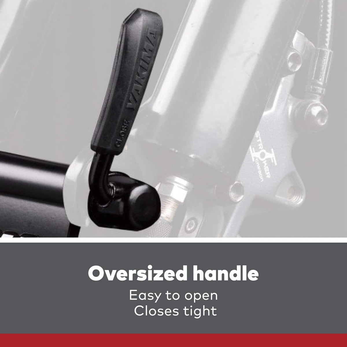 BlockHead Bike Mount for Transporting Bikes on Trucks and Trailers With Flat Beds H9230