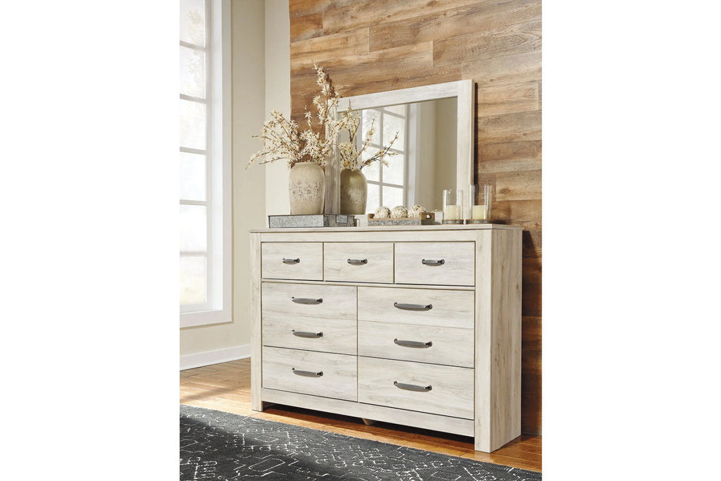 Whitewash 7 Drawer Dresser X672