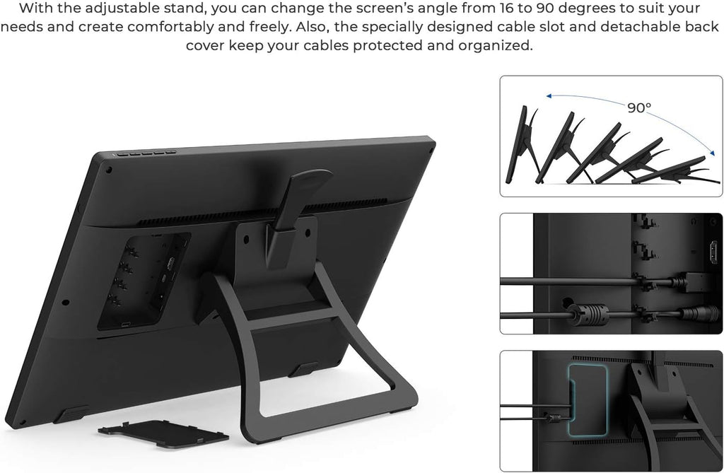 21.5in Drawing Monitor with Screen Digital Graphics Tablet H38073