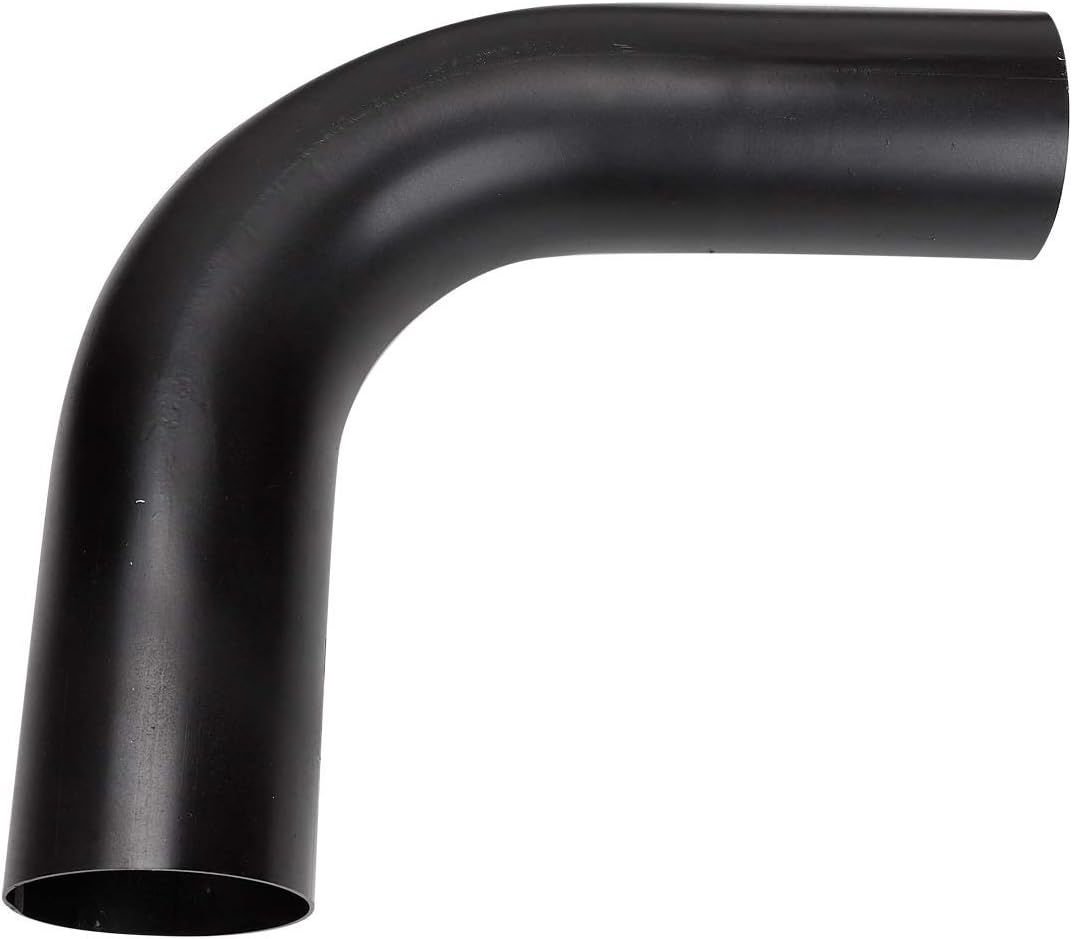 Black Stainless Steel 4'' Universal T Pipe Kit Dual Smoker Exhaust Stack System C335