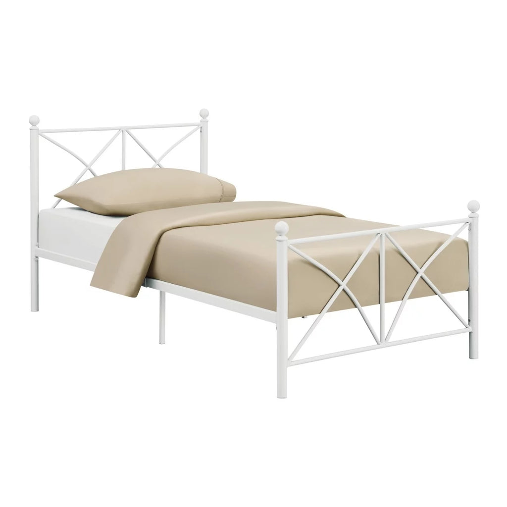 Twin Size Metal Bed Y81838