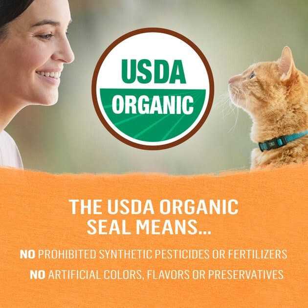 Organic Chicken & Carrot Recipe Pate Cat Food U915805