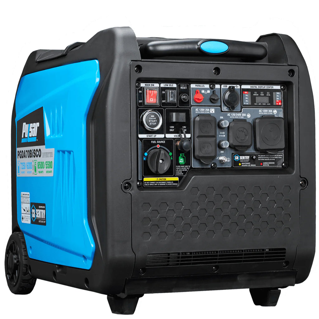 7,250 Watt Dual Fuel Inverter Generator W754509