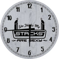 Round Wood Wall Clock 12 inch Y710898
