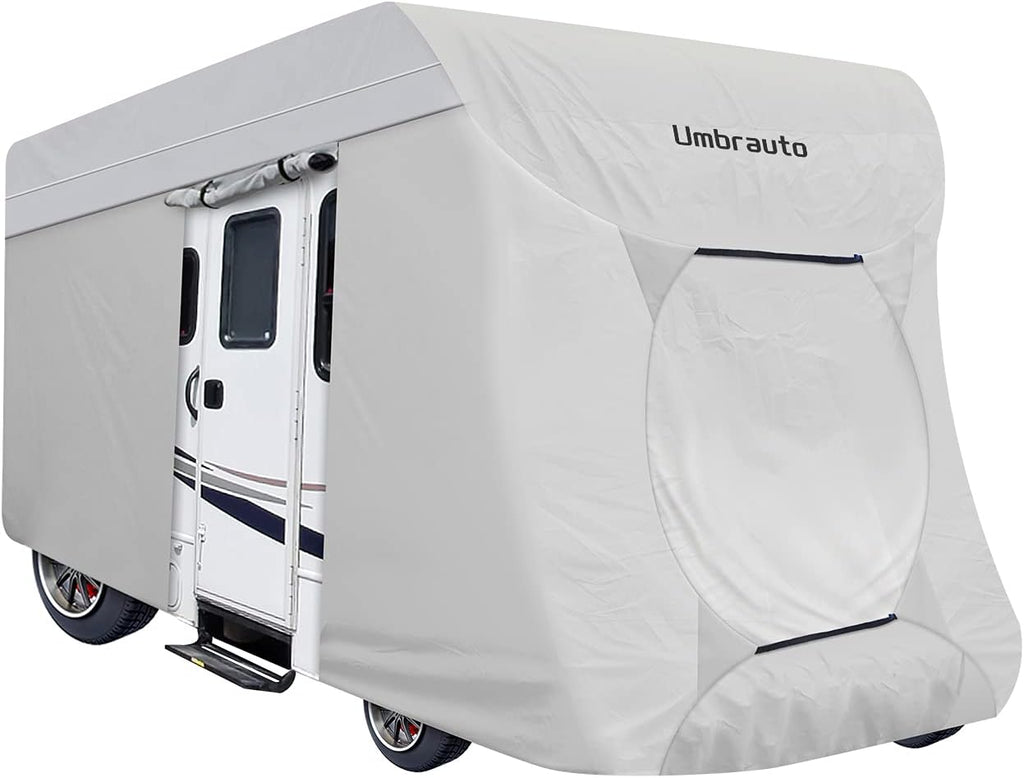 3 Layers Waterproof Ripstop RV Cover Fits 29Ft to 32Ft, Grey C960