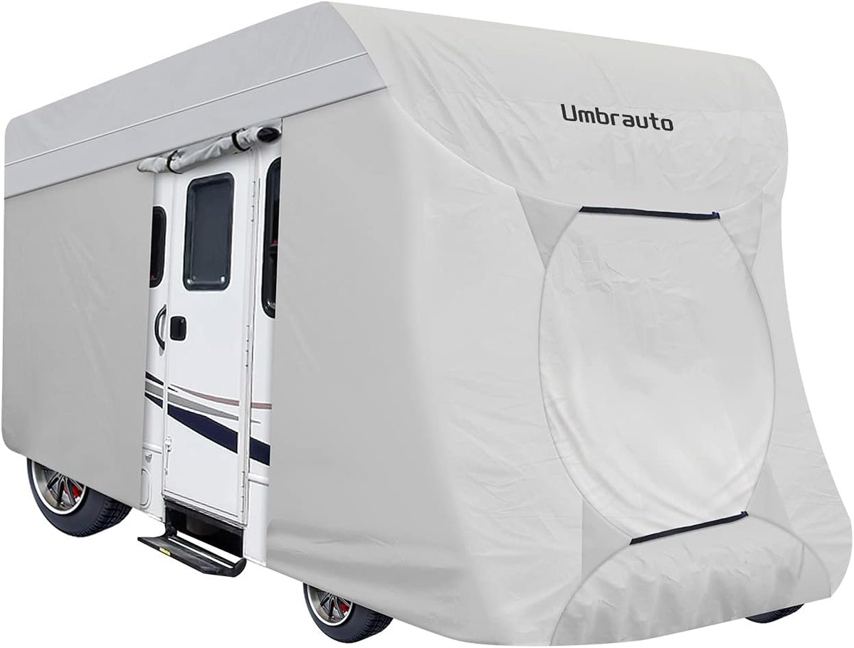 3 Layers Waterproof Ripstop RV Cover Fits 29Ft to 32Ft, Grey C960