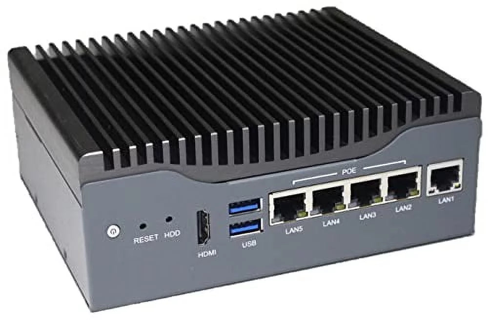 Fanless PC Video Encoder 4 PoE Ports Q3805