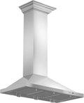 42 in. Convertible Vent Wall Mount Range Hood in Stainless Steel A847972