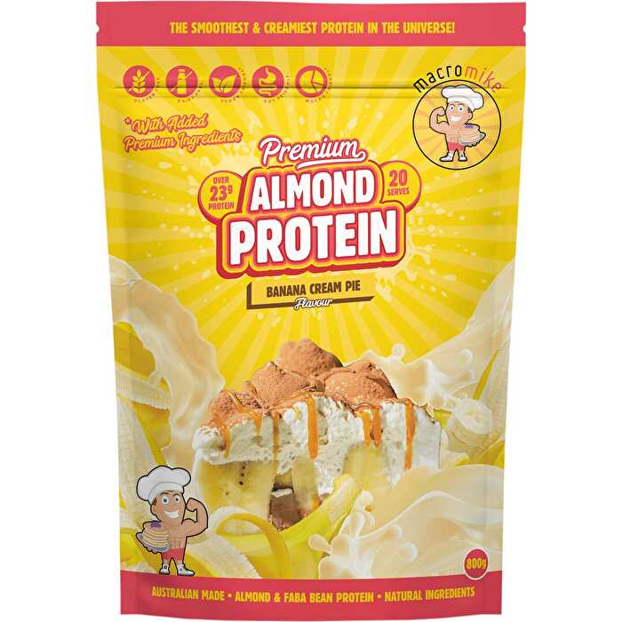 Almond Protein Banana Cream Pie 800g G26744