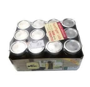 Wide Mouth Canning Jars, 1 qt - 12 Count T541