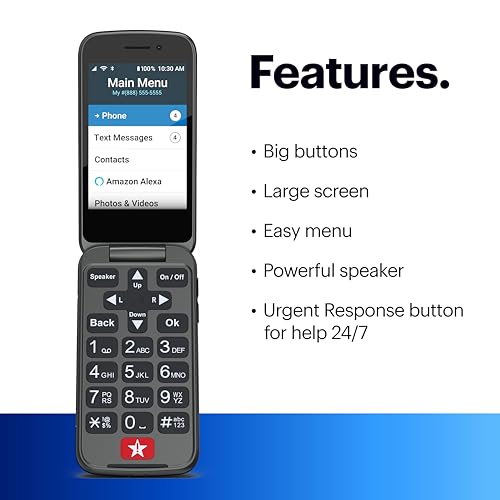 Red Flip Phone J595