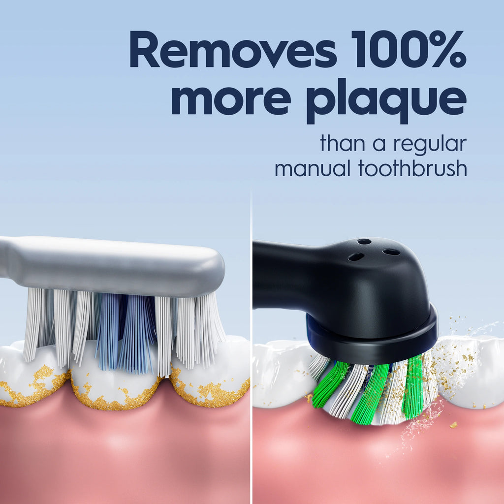 Black Electric Toothbrush with Bluetooth Connectivity T62107