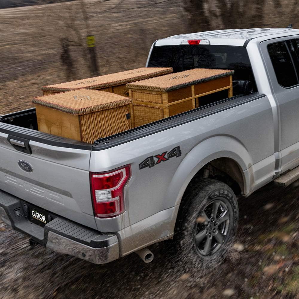 Soft Roll Up Truck Bed Tonneau Cover W91095