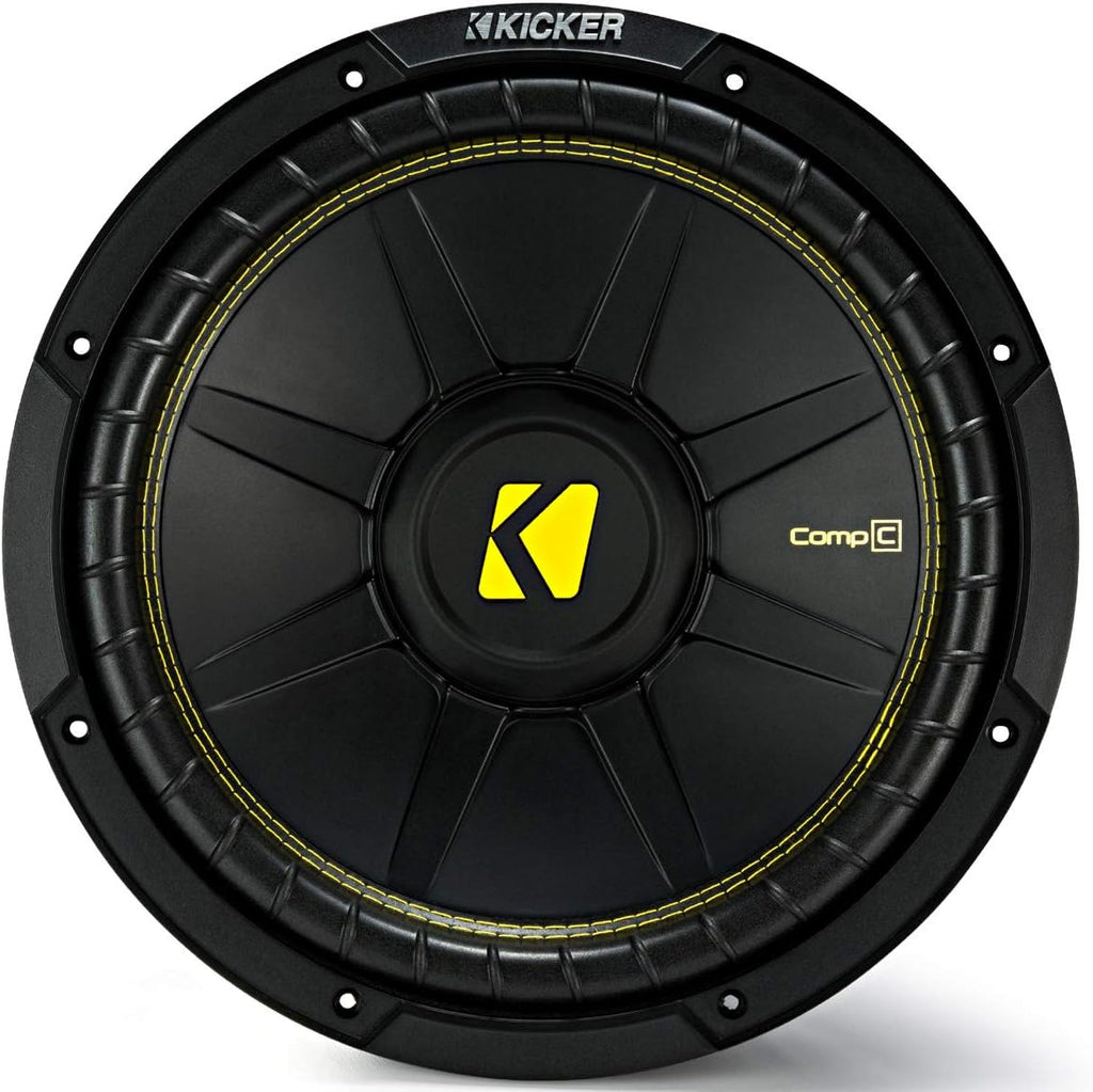 12 Dual 4 Ohm Car Subwoofer with Amplifier & Amp Kit S5731