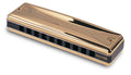 Valved Gold ProMaster Harmonica Key of B O2169