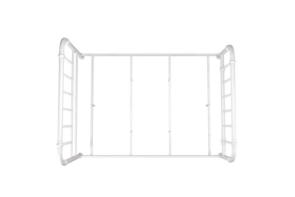 White Full Metal Bed Z758