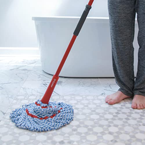 Microfiber Twist Mop with 2 Extra Refills, 18-Inch Mop Head V141063