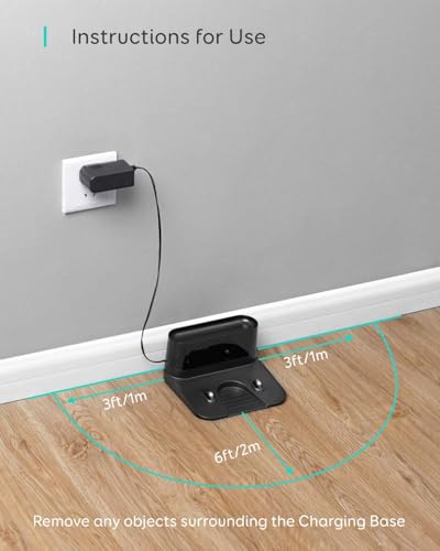 Robot Vacuum and Mop Combo, Self Emptying, 7000 Pa Suction T454
