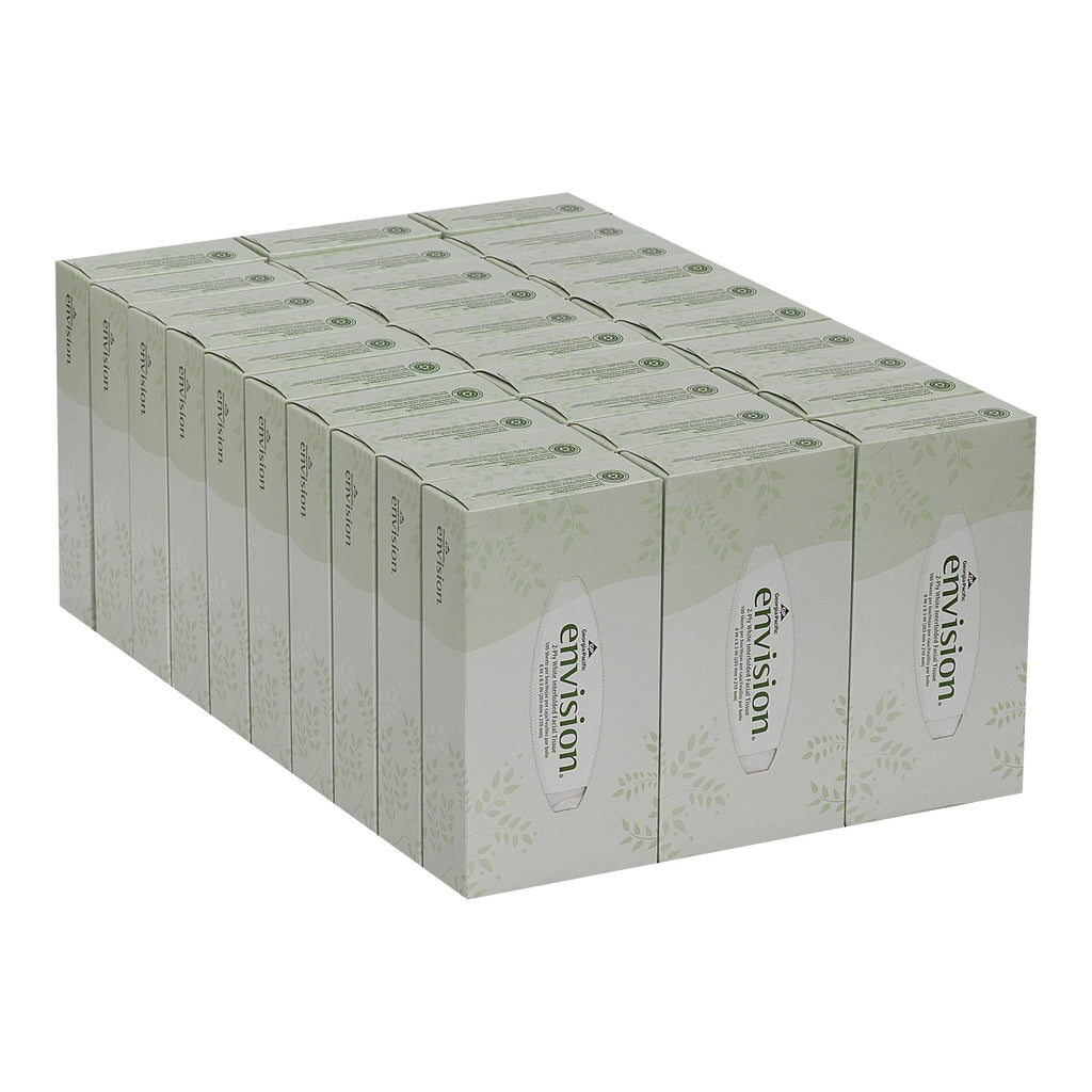 White 2-Ply Facial Tissue H50837