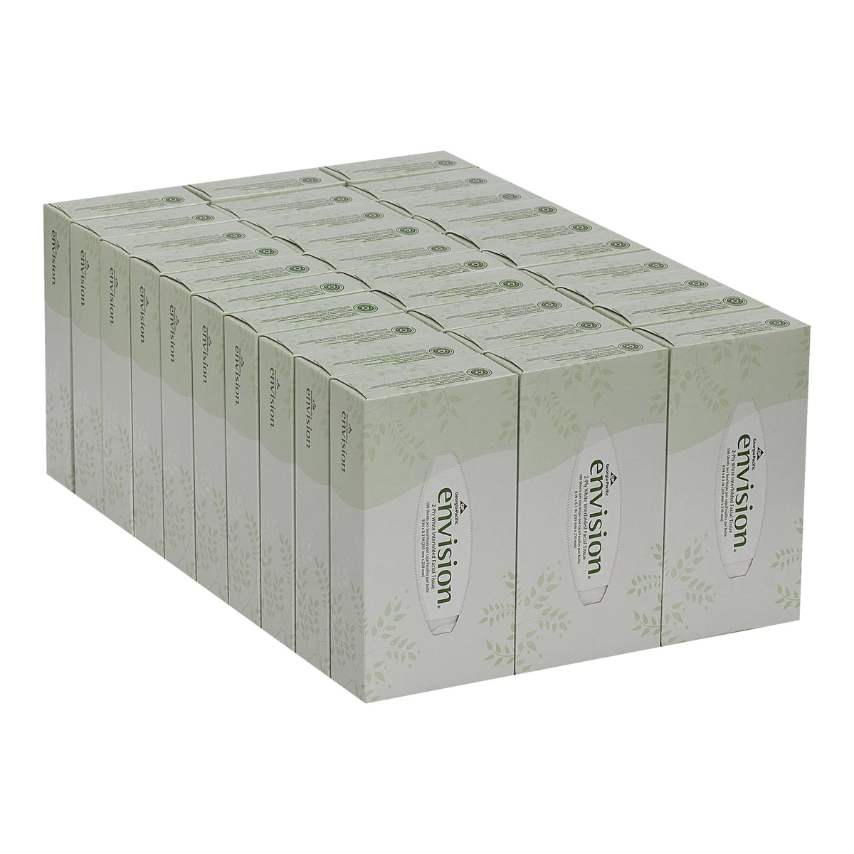 White 2-Ply Facial Tissue H50837