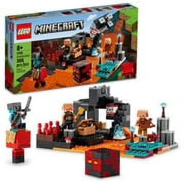 Minecraft Nether Bastion Battle Action Toy Set O67496
