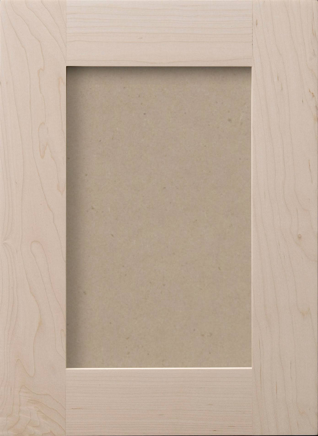 Unfinished Paint Grade Hard Maple Shaker Recess Panel Cabinet Door L4303