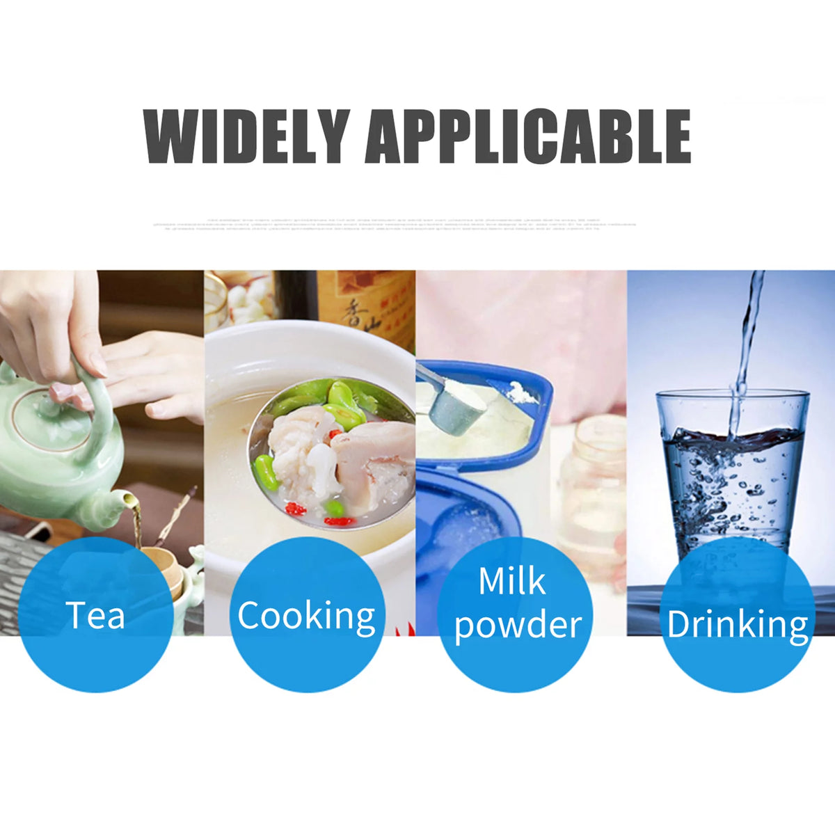 Water Filter with 8-layer Cartridge Dual Output Filtration System A626162