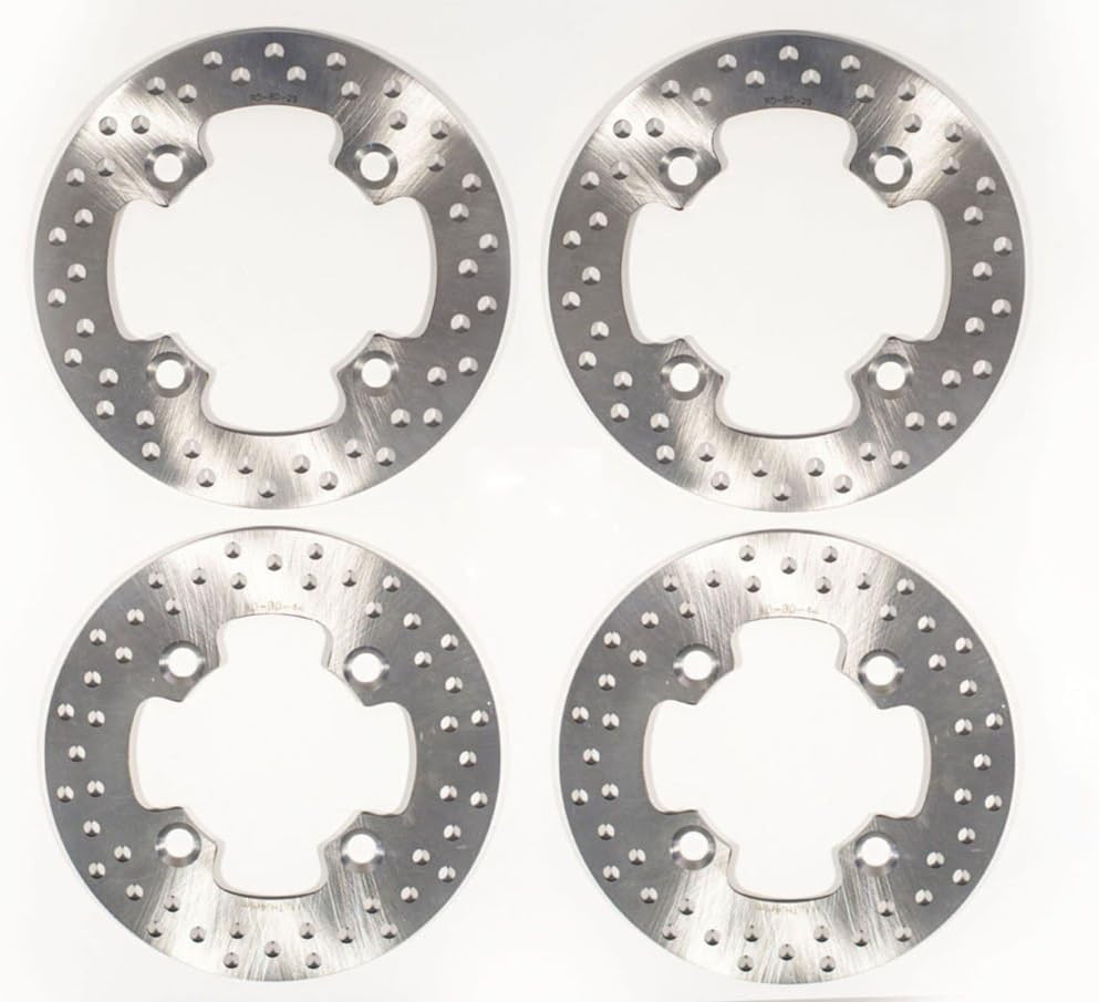 Front & Rear Brake Rotors Discs G627632