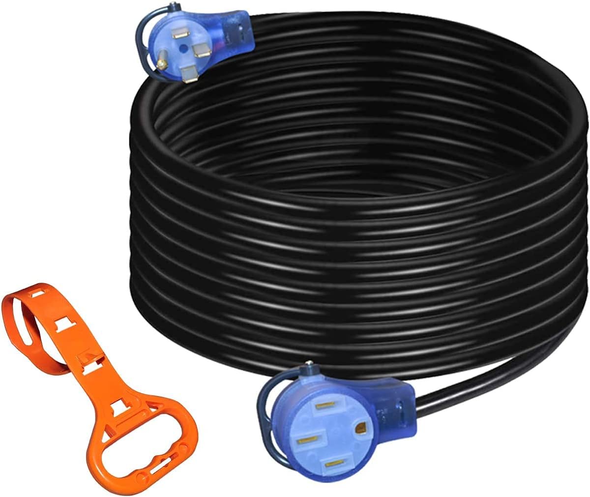 30 Amp RV Power Extension Cord, 100Ft C521