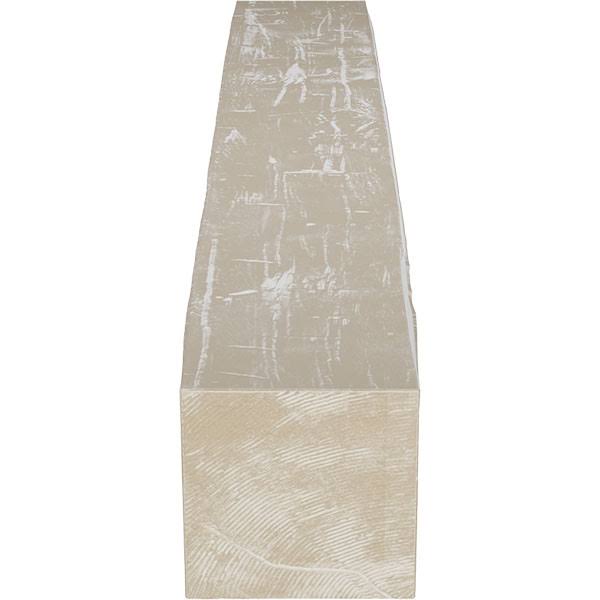 White Washed Faux Wood Fireplace Mantel Y823