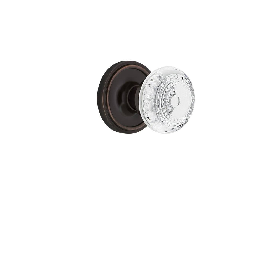 Bronze Passage Door Knob with Rosette E4738