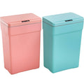 13 Gallon Automatic Touch Free Plastic Trash Can with Lid P88642