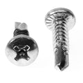 #8-18 x 3/8 Self Drilling Screw Phillips Pan Head Zinc Plated T875