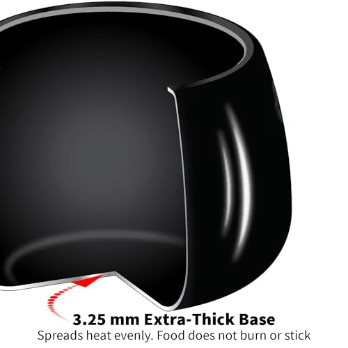 3 Litre Black Hard Anodised Pressure Cooker K115