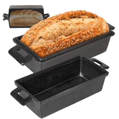 Cast Iron Loaf Pan with Lid A480716