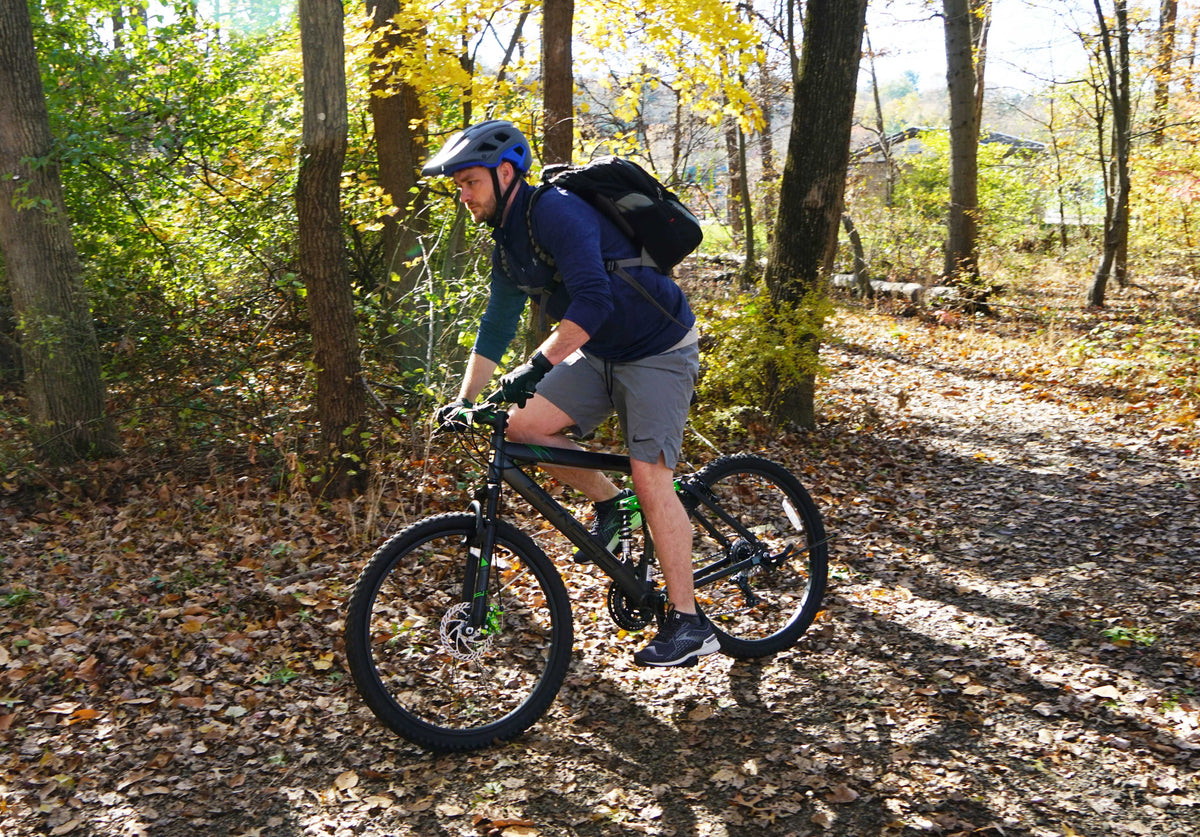 Slate Gray Dual Suspension Mountain Bike V36940