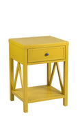 Yellow Acacia Accent Table J431597