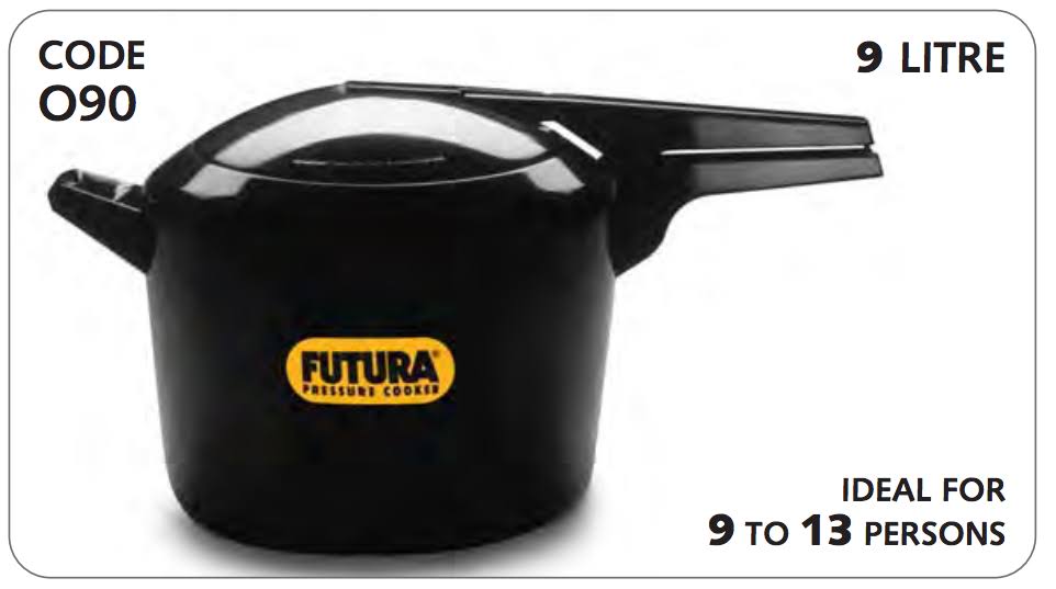 9.0 Litres Hard Anodized Pressure Cooker Y93639