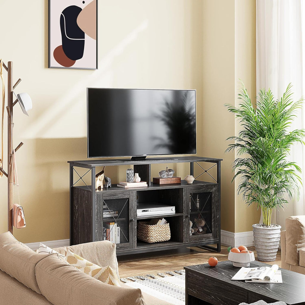 55 inch TV Stand with Storage Cabinet S1324