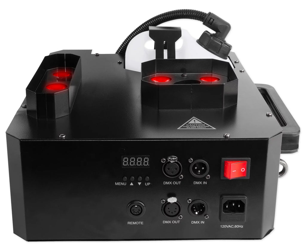 DMX Fog Machine with RGBA+UV LED Effects C46095