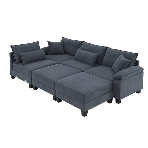 Beige Modular Sectional Sofa U374