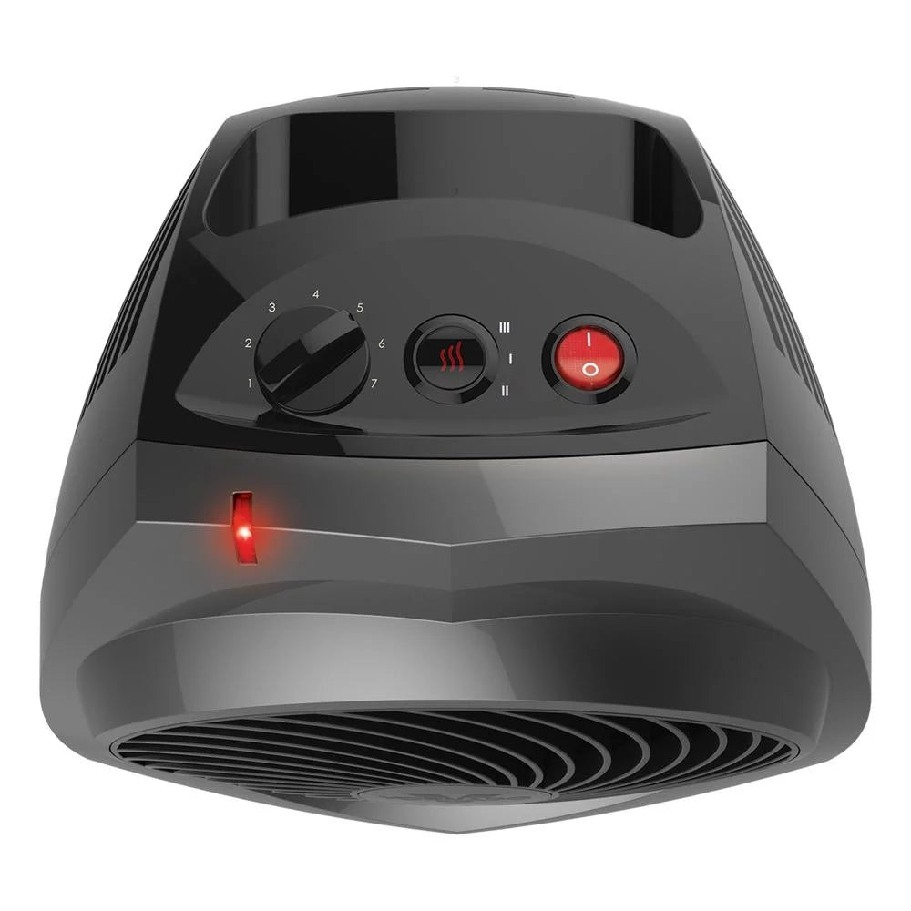 Charcoal / Black Electric Portable Space Heater R1694