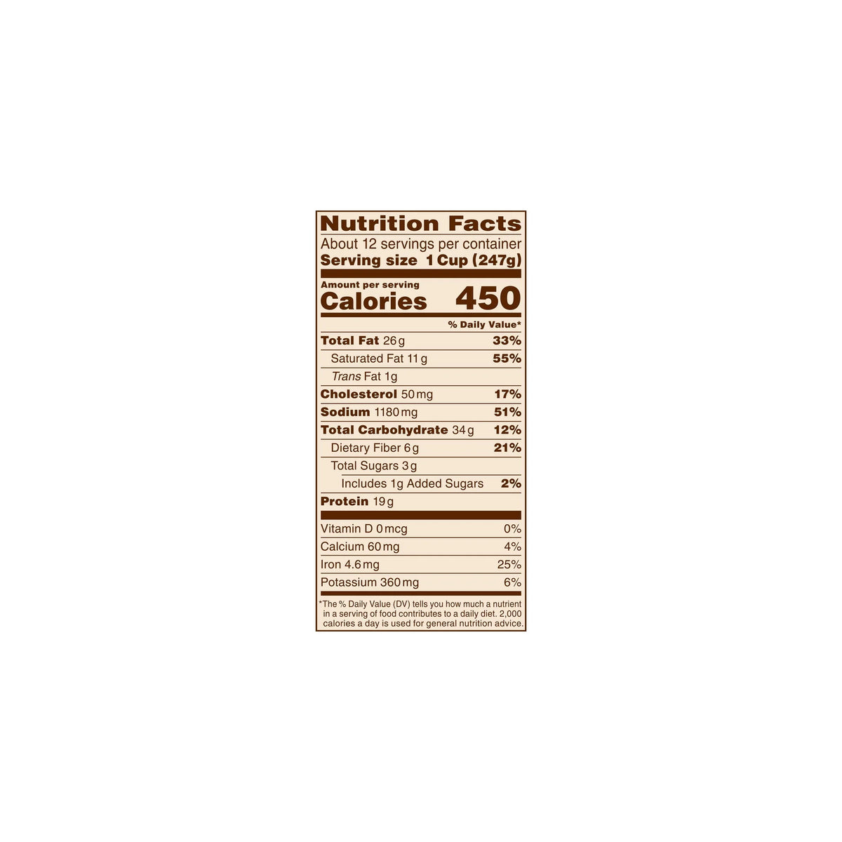 Canned Beef Chili with Beans 6 lb 11 oz (Pack of 12) U9097