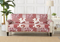 Burgundy Reversible Sofa Protector G331904