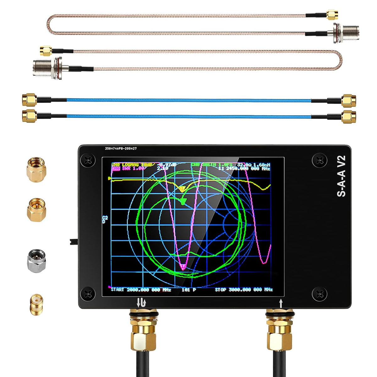 Vector Network Analyzer 10KHz-3GHz Antenna Analyzer X656