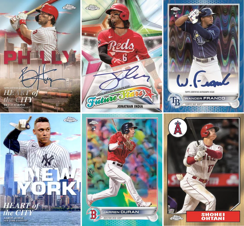 Topps Chrome MLB Baseball Mega Box Trading Cards M80487