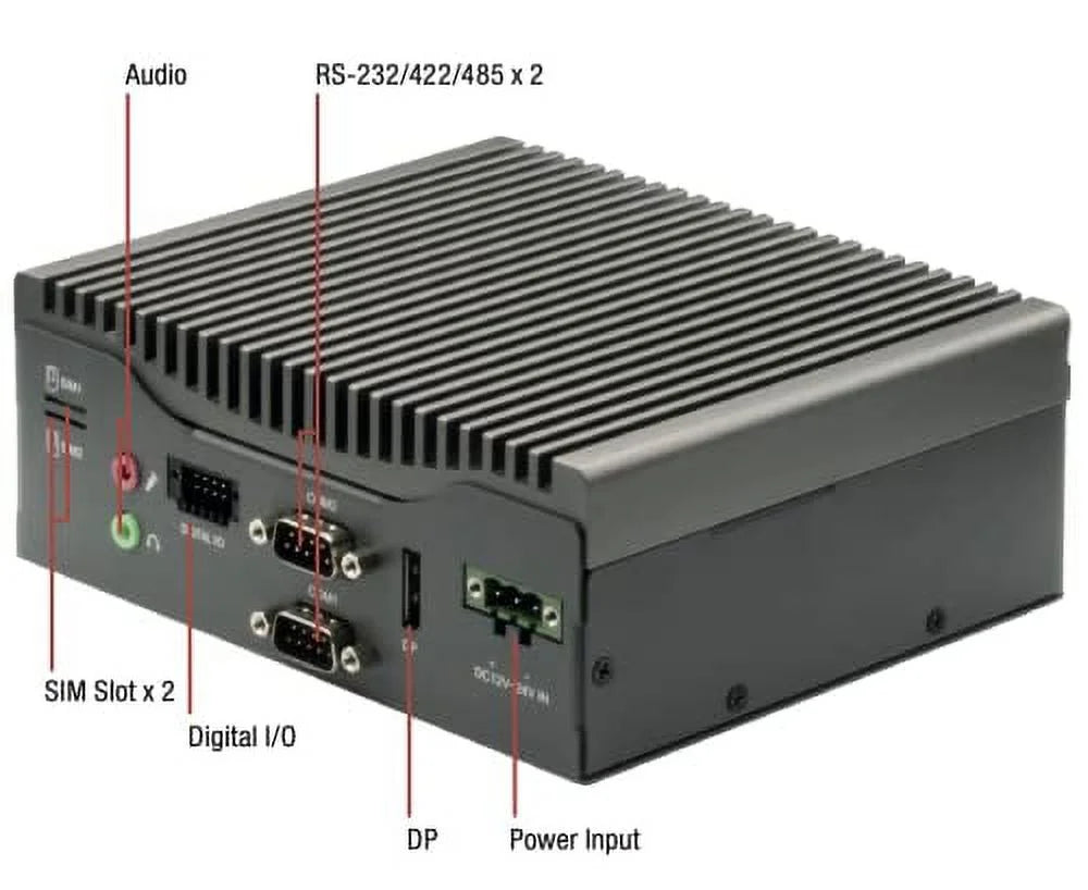 Fanless PC Video Encoder 4 PoE Ports Q3805
