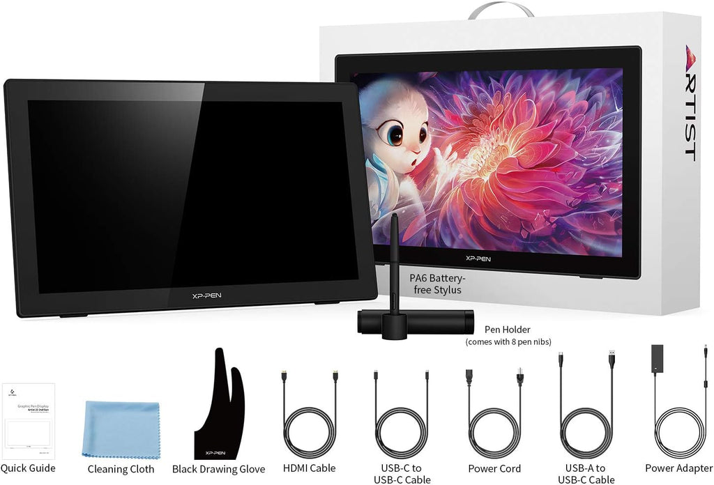 21.5in Drawing Monitor with Screen Digital Graphics Tablet H38073